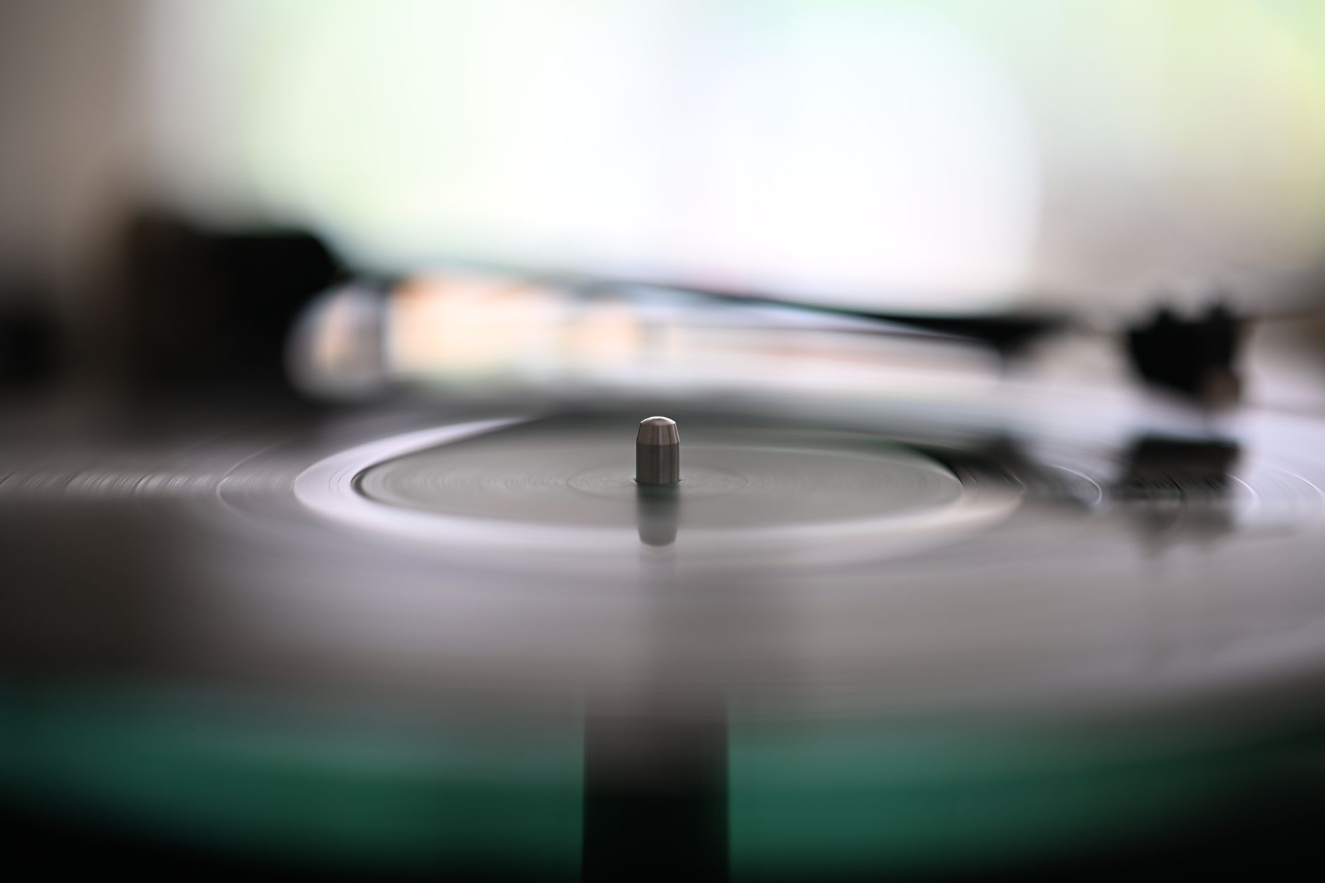 Turntable Spinning Vinyl