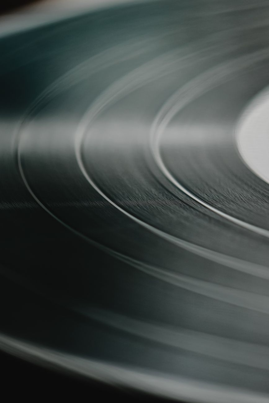 Vinyl Record Macro